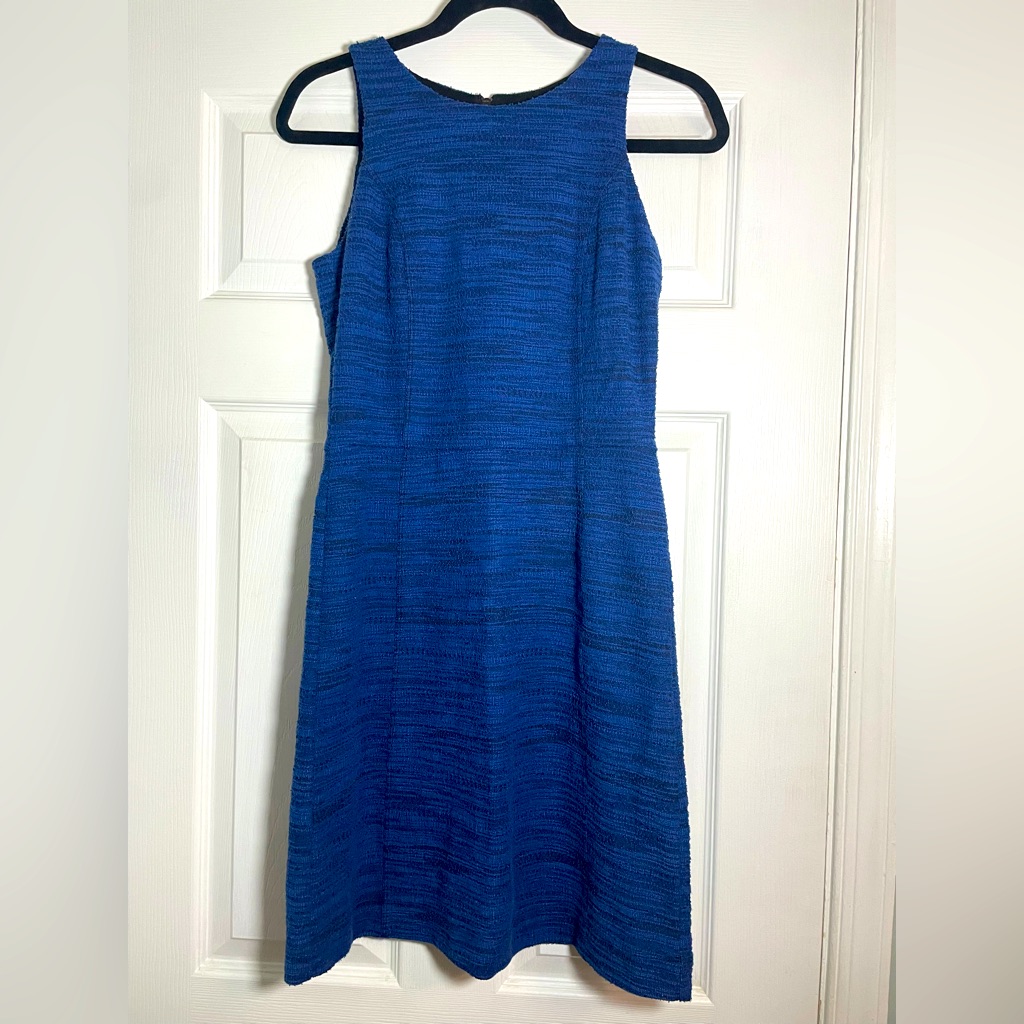 Loft Size O A Line Blue Short Dress